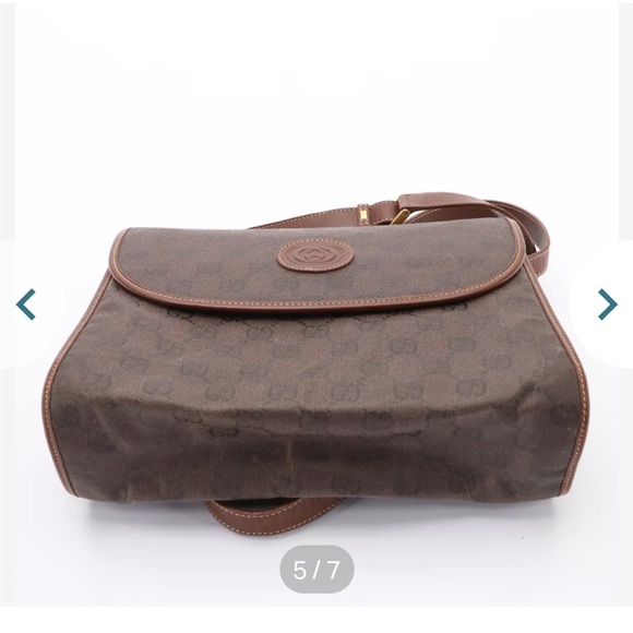 Gucci canvas flap bag - Picture 5 of 7